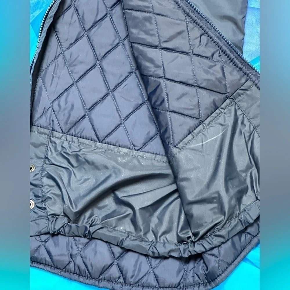 Obermeyer Vintage "Warm Up" Full Side Dual Zipper Legs Snow/Ski Pants Navy - Picture 10 of 12